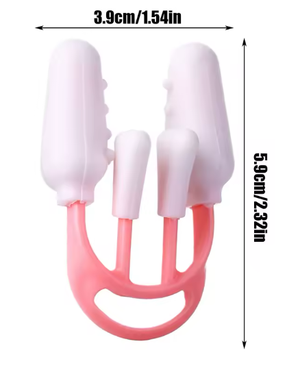 Corrector de puente nasal de silicona